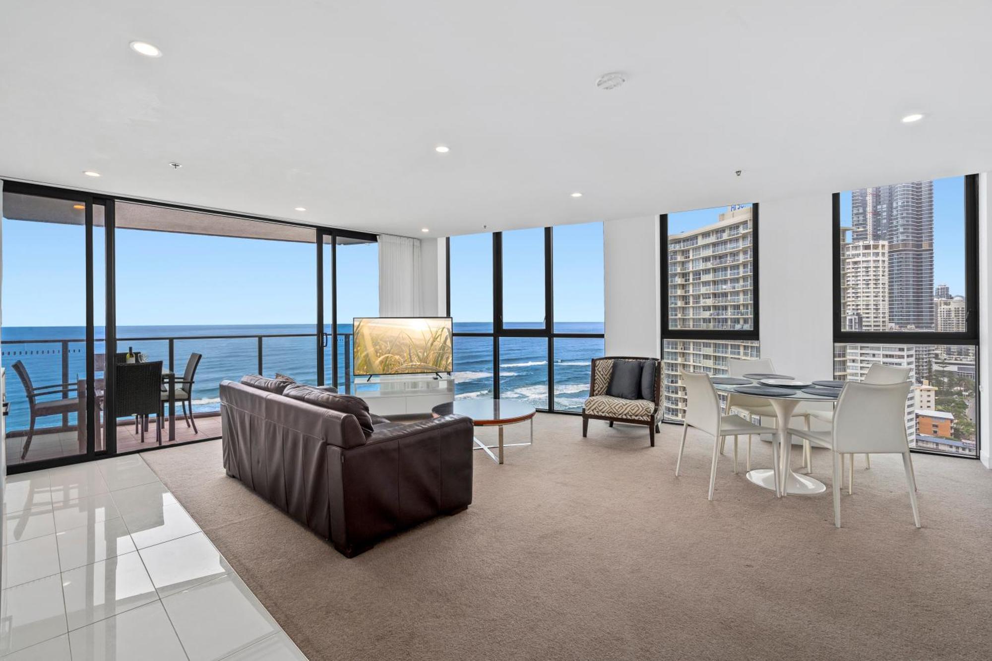 Ferienwohnung Rhapsody Surfers Paradise Beachfront Sleeps 6 - Optimise Bnb Gold Coast Exterior foto